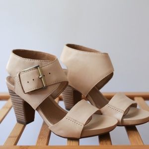 Nude Clarks Heels